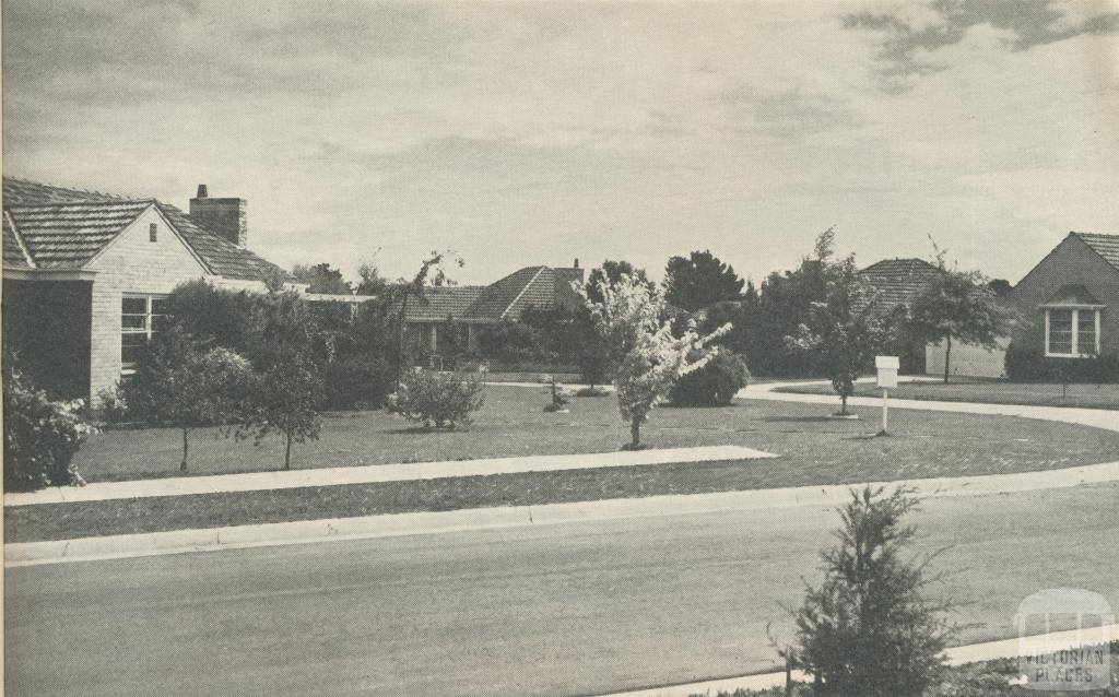 Waverley residential areas, 1961