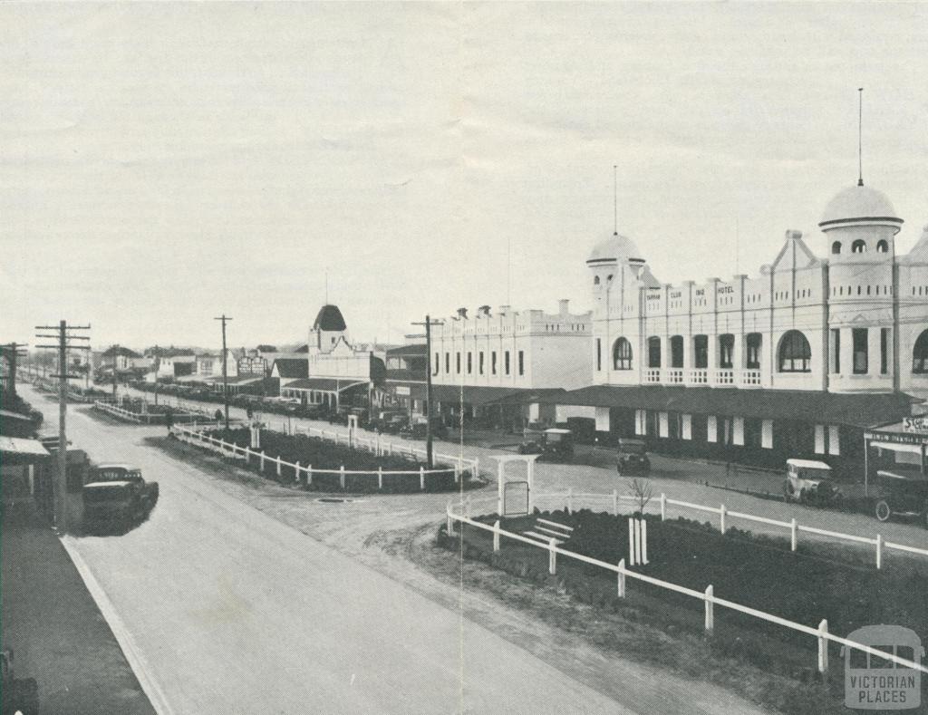 Main Street, Yarram, 1933