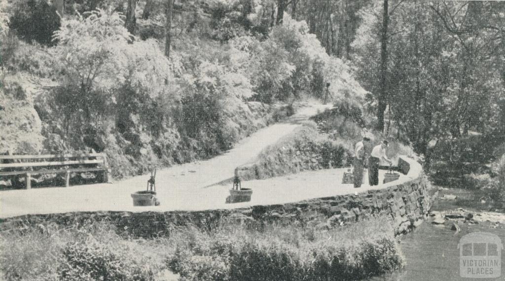 Sutton's Spa, Daylesford, 1959