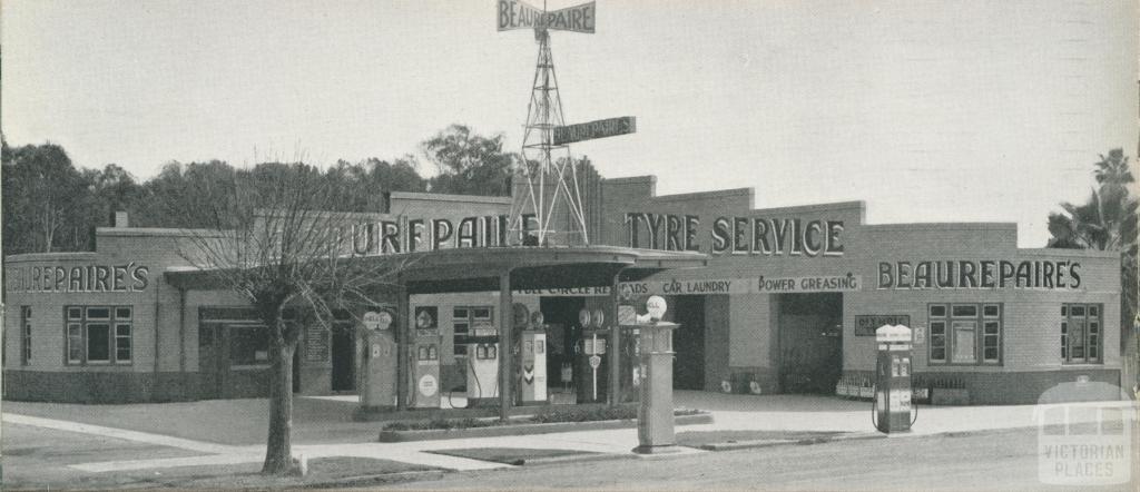 Beaurepaire Tyres, Shepparton Branch, 1947
