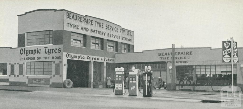 Beaurepaire Tyres, Ballarat Branch, 1947