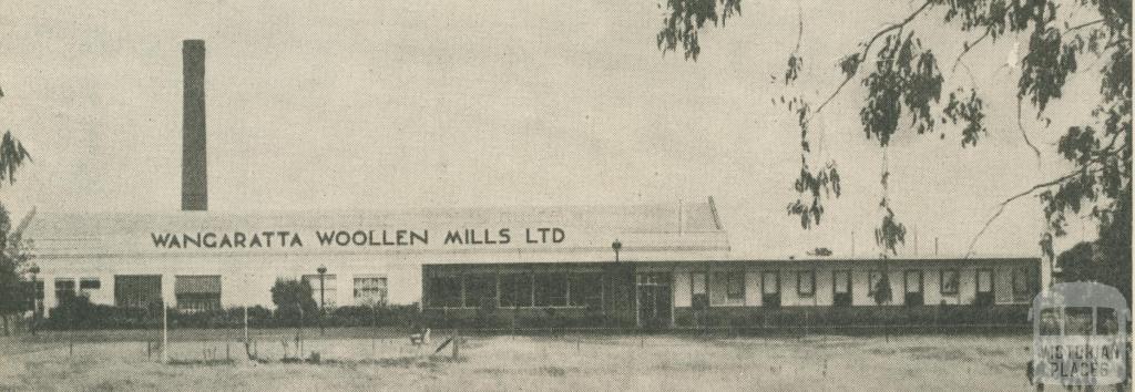 Wangaratta Woollen Mills, 1960