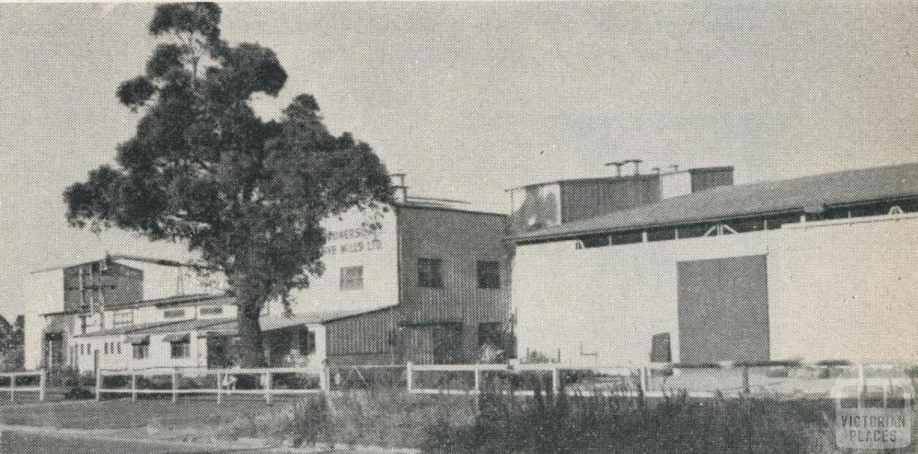 Rice processing mill, Echuca, 1961