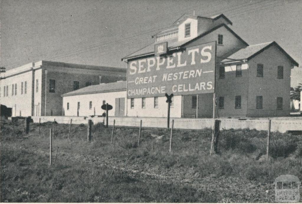 Seppelts Great Western Champagne Cellars, 1962