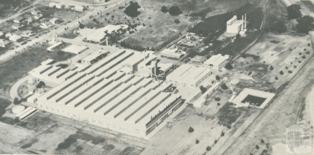 Fabric Mills, Wangaratta, 1960