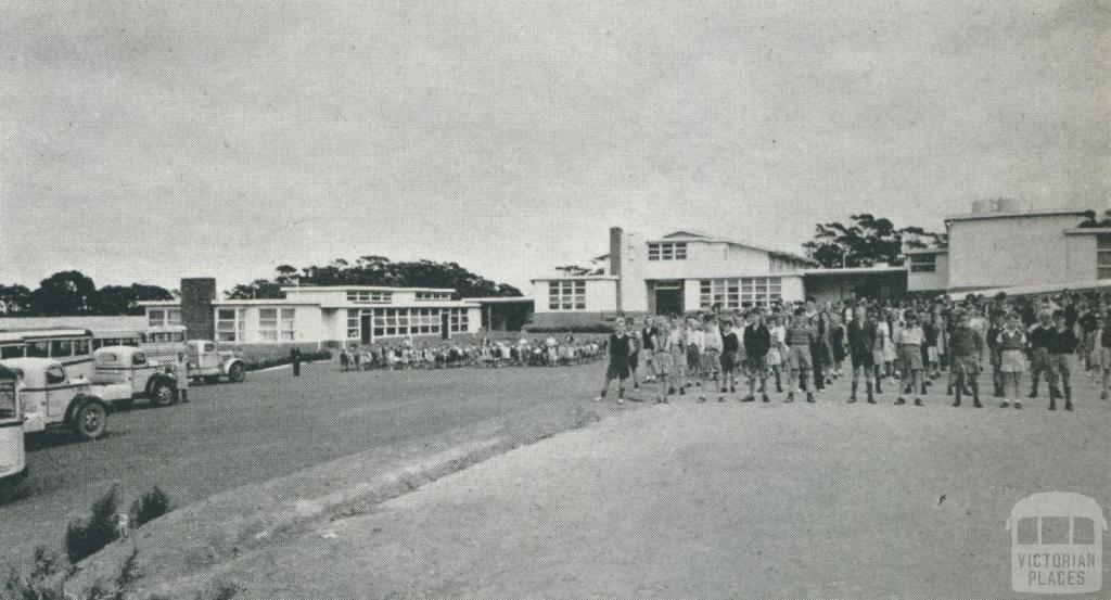 Red Hill Consolidated School, 1955