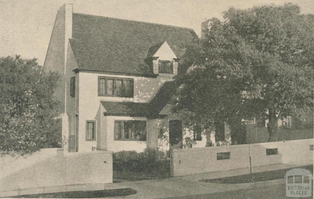 Toorak Residence, 1946