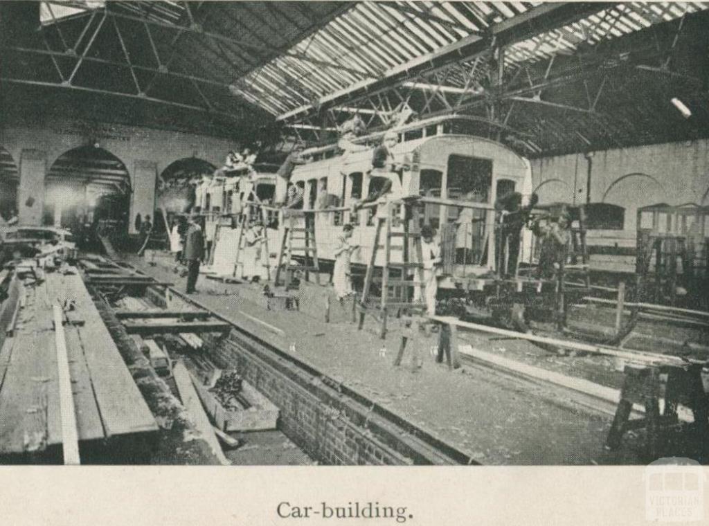 Railway car building, Newport