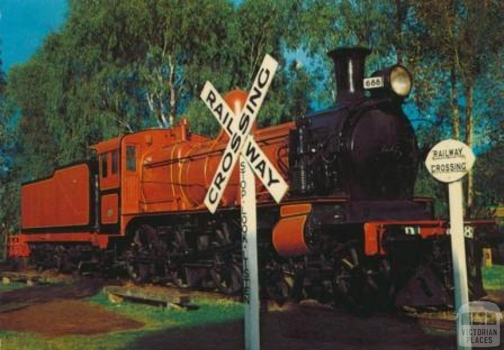 D.3 688 Locomotive, Pioneer Settlement, Swan Hill