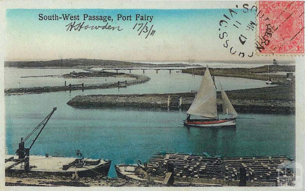 South-West Passage, Port Fairy, 1911