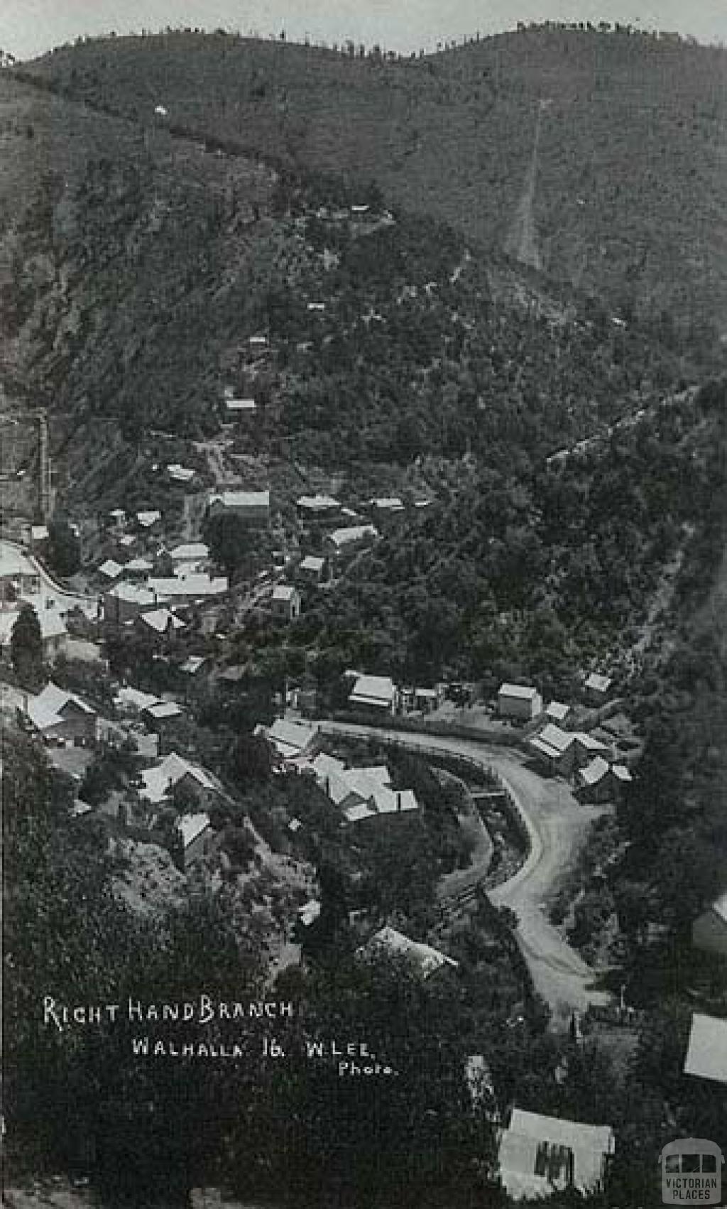 Right hand branch, Walhalla,  c1908