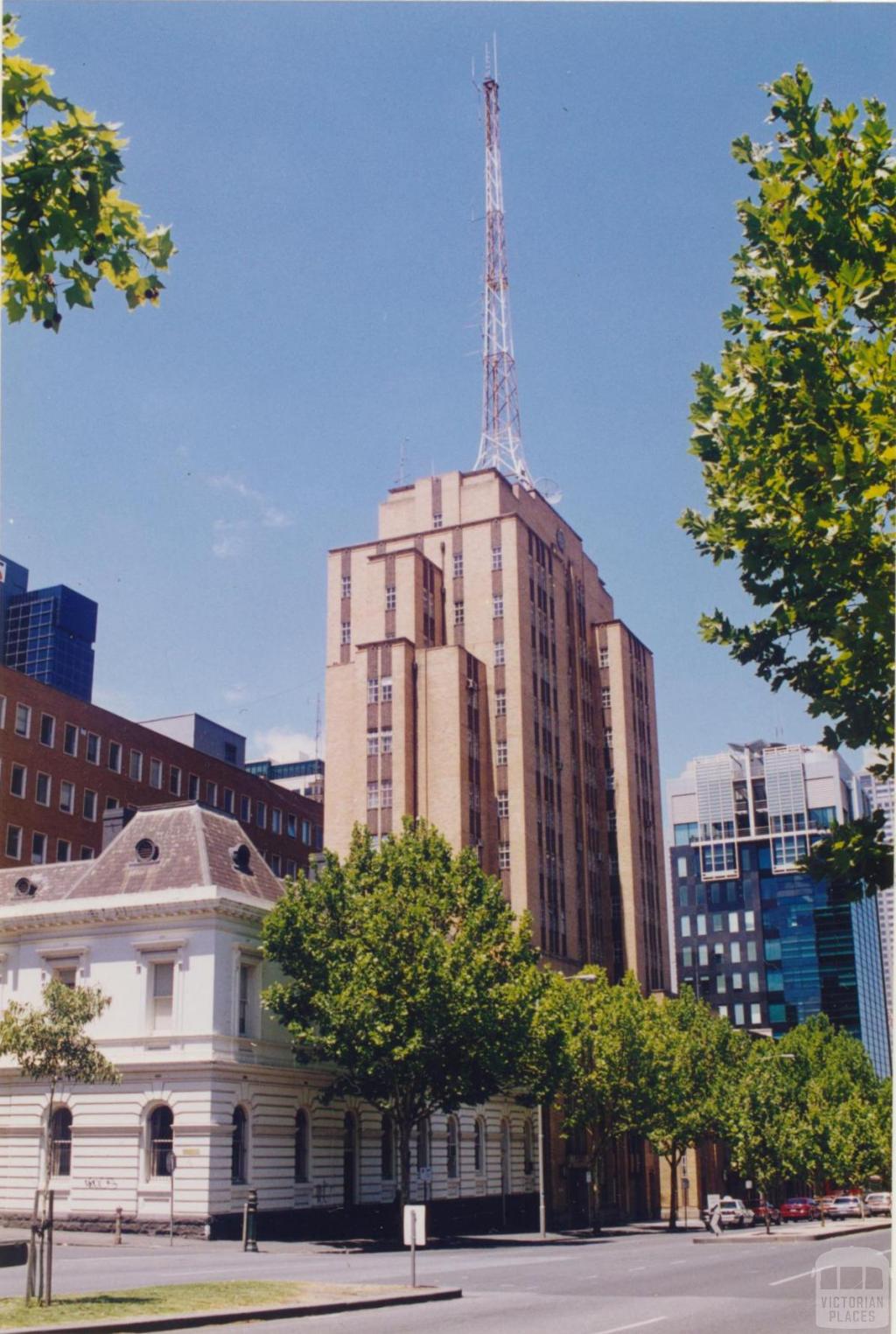 Former Police Headquarters from old gaol, Melbourne, 1998