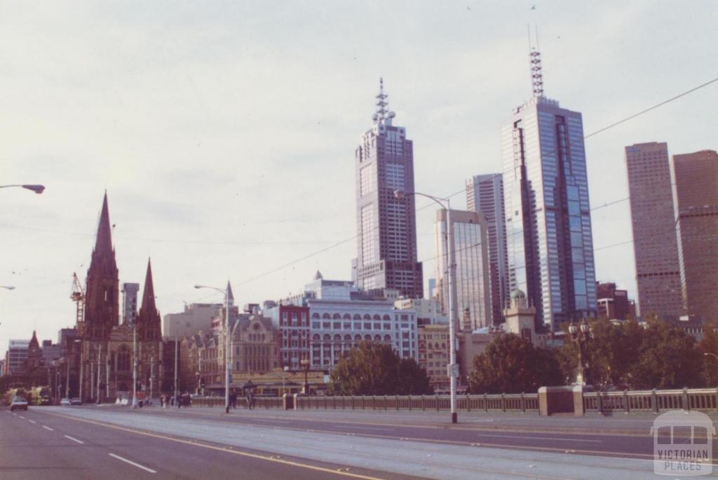 Princes Bridge, Melbourne City, 1999