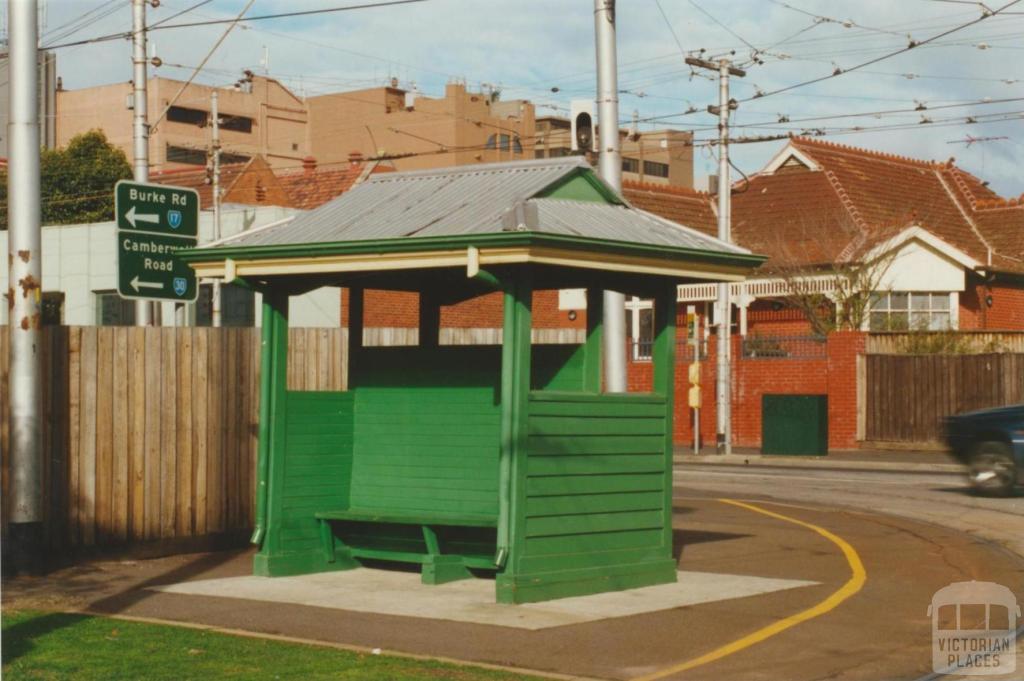 Passenger shelter, Camberwell, 2000
