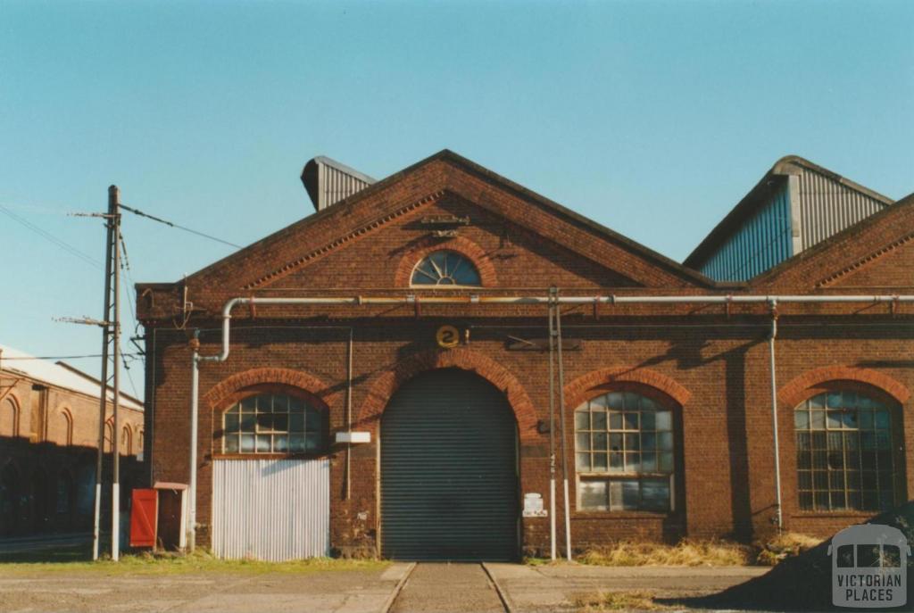 Newport railway workshops, 2000