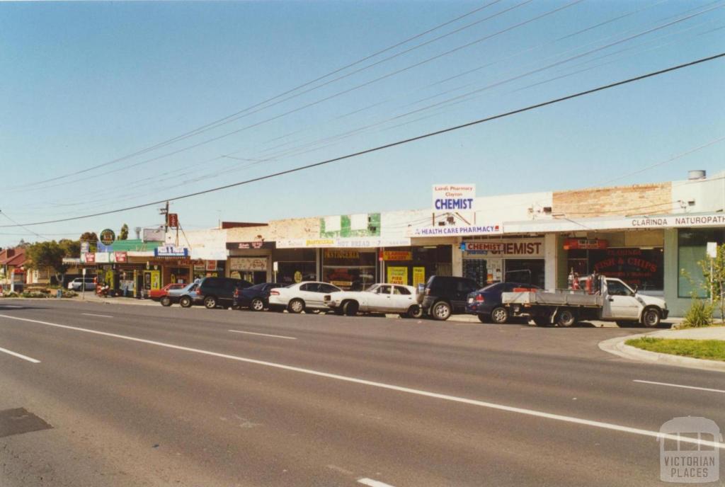 Clarinda Shops, Centre Road, 2000