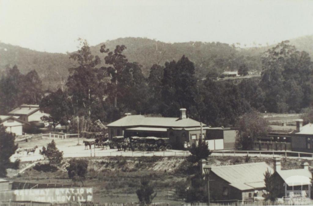 Healesville Railway Station, 1913