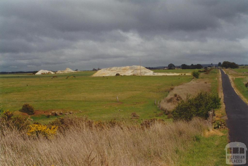 Davies Junction, #2 mine, Ullina Road, north of Creswick, 2000