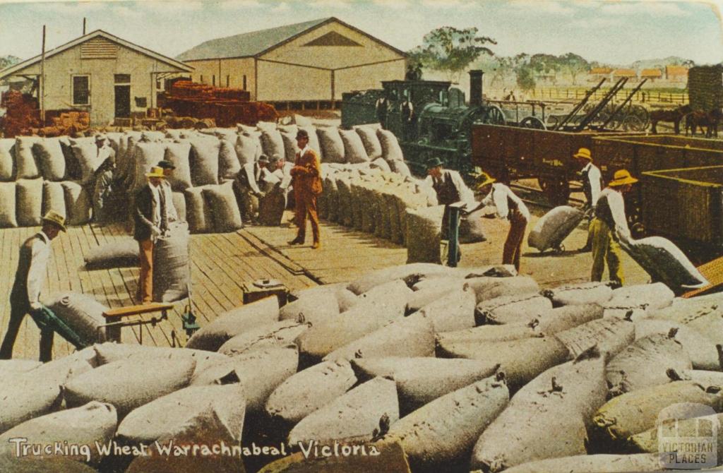 Trucking wheat, Warracknabeal
