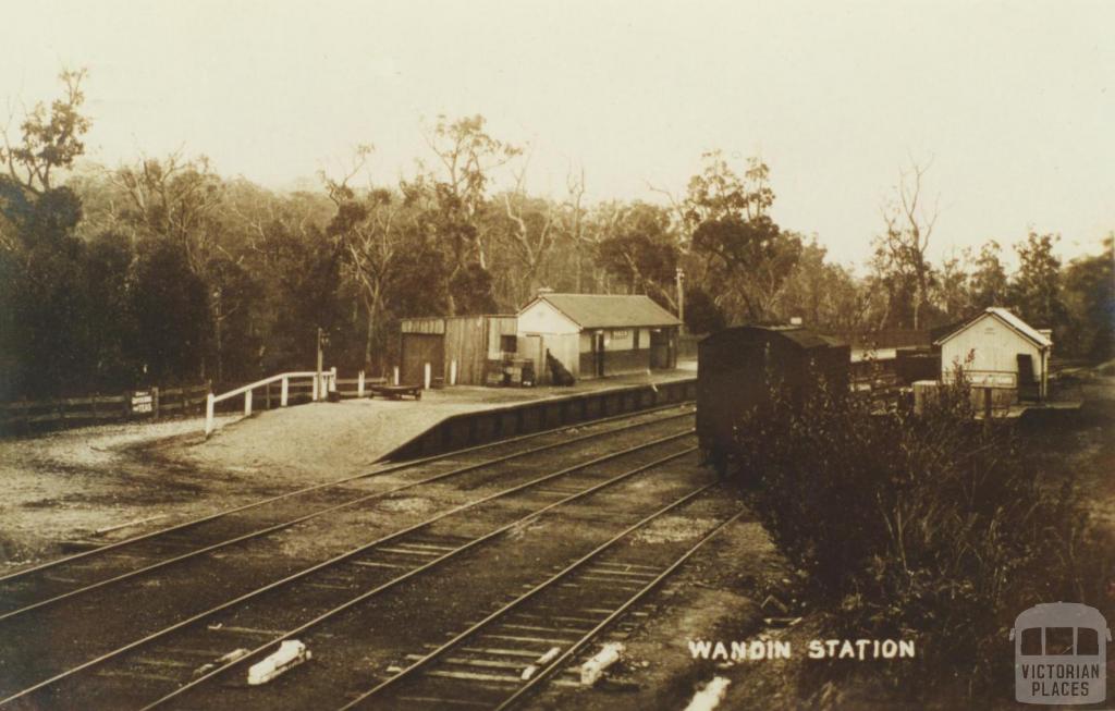 Wandin Railway Station, 1911