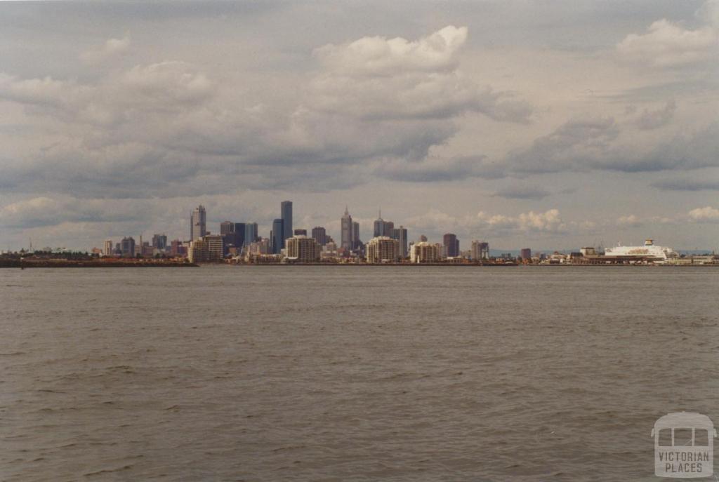 Port of Melbourne from Hobsons Bay, 2000