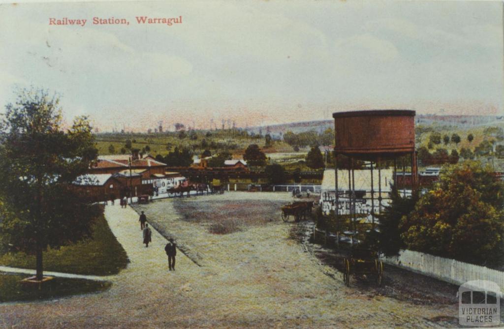 Warragul Railway Station, 1906