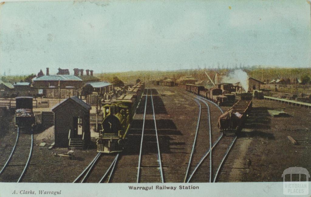 Warragul Railway Station, 1906