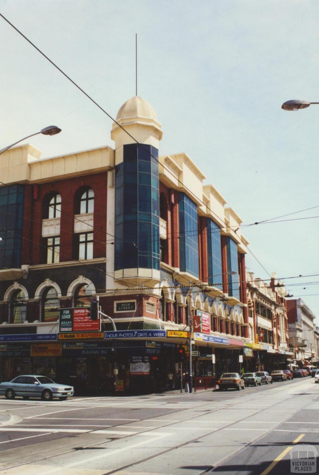 Former Maples Store, 181-95 Chapel Street, Prahran, 2000