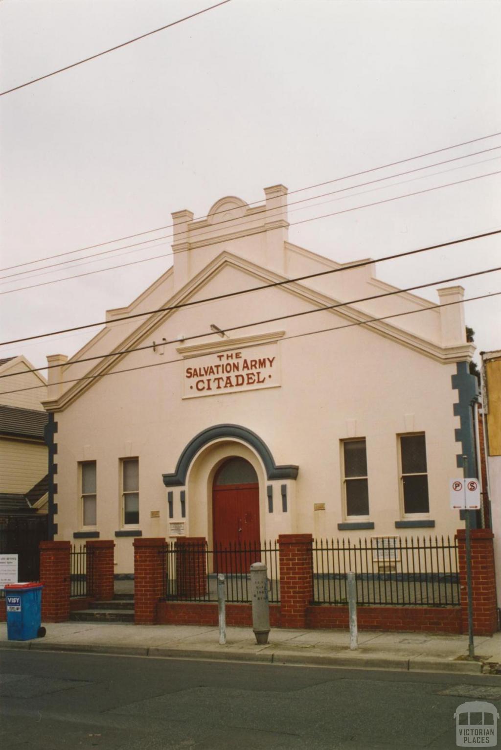 Salvation Army Citadel, Albert Street, Brunswick, 2005