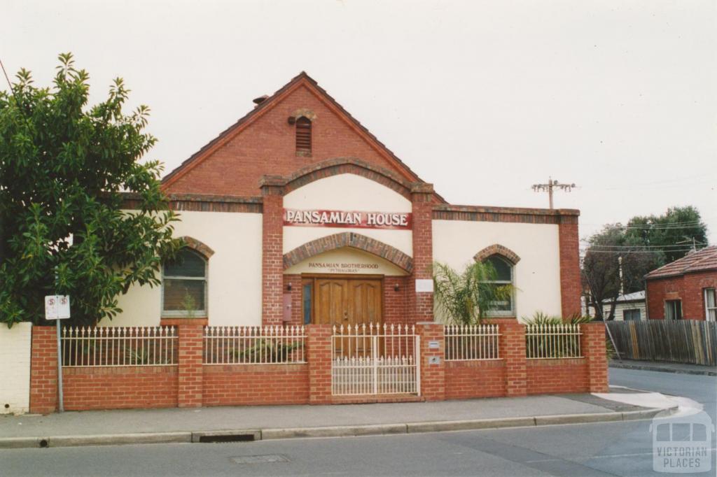 Former Bethany Hall, Victoria Street, Brunswick, 2005