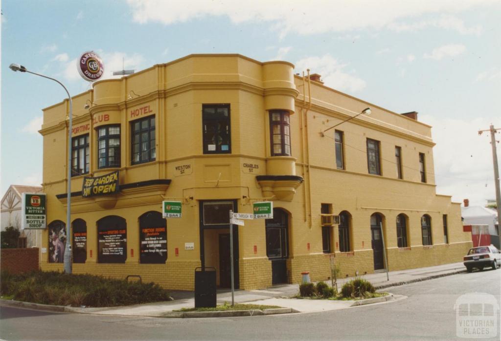 Sporting Club Hotel, 27 Weston Street, Brunswick, 2005