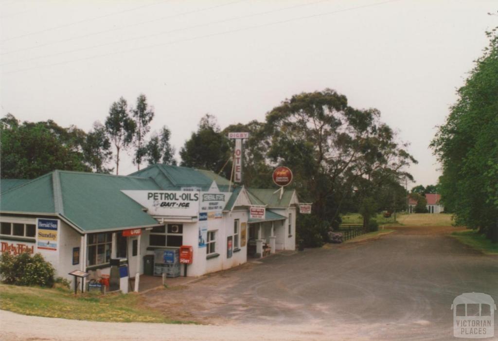 Digby Hotel, general store and Church of England, 2008