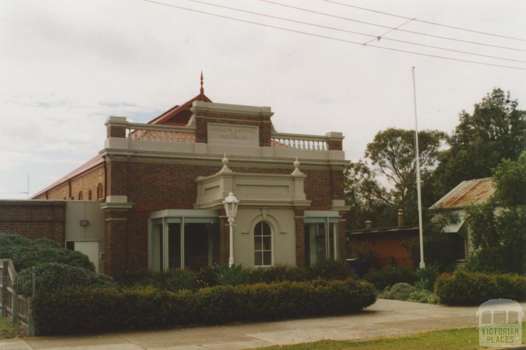 Mechanics' Institute, Hobson Street, Stratford, 2010