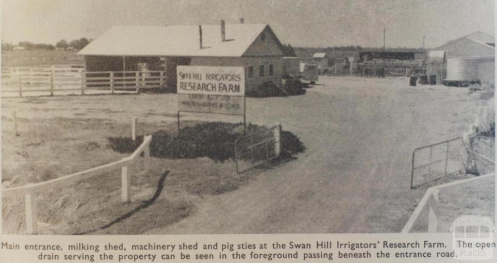 Swan Hill Irrigators' Research Farm, 1964