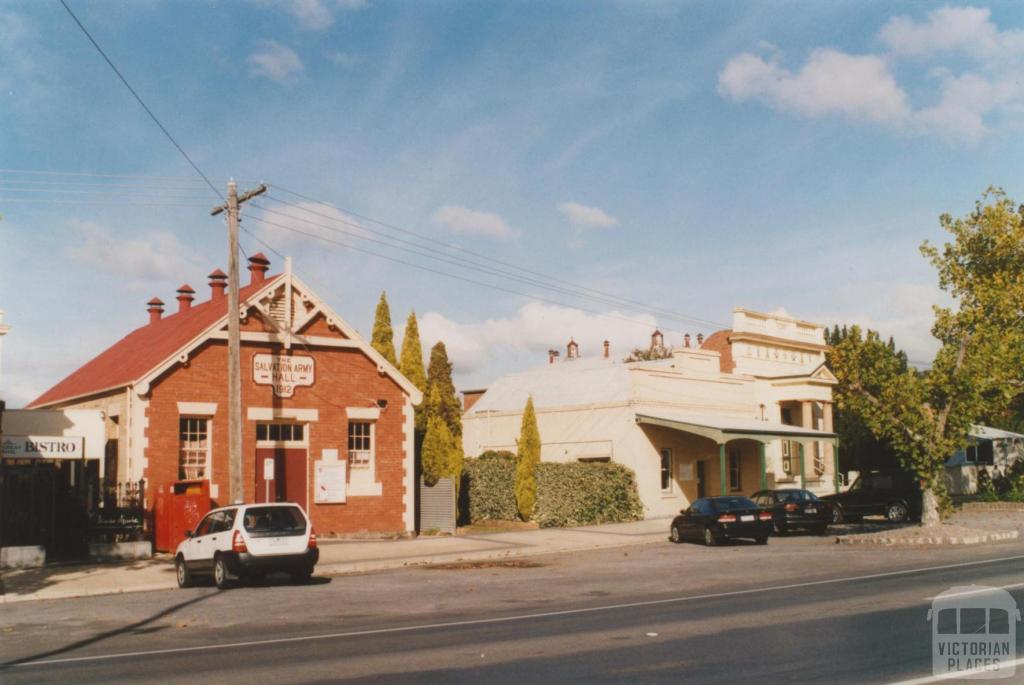 Salvation Army and Masonic Temple, Creswick, 2010
