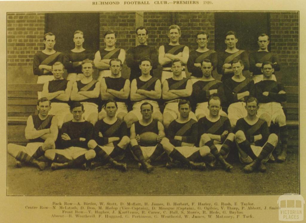 Richmond Football Club - Premiers 1920