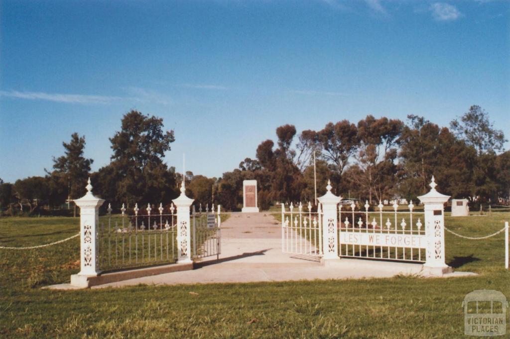 War Memorial, Kerang, 2010