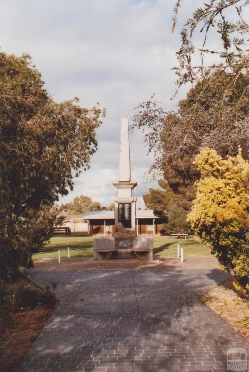 War Memorial, Wycheproof, 2010