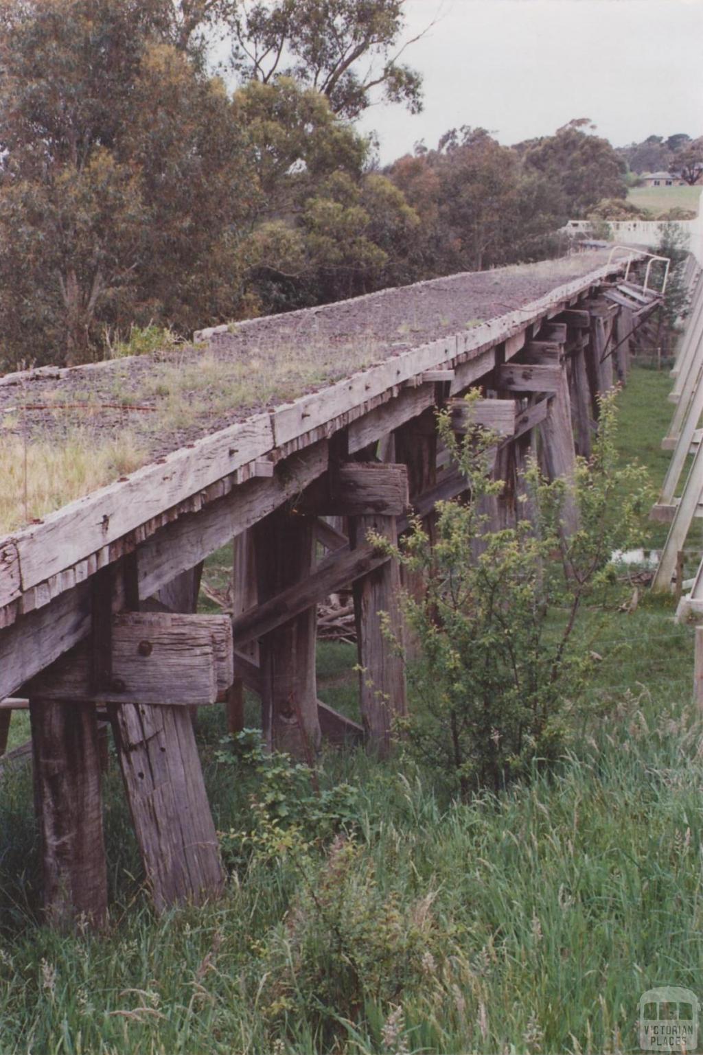 Former Railway Trestle Bridge, Meeniyan, 2012