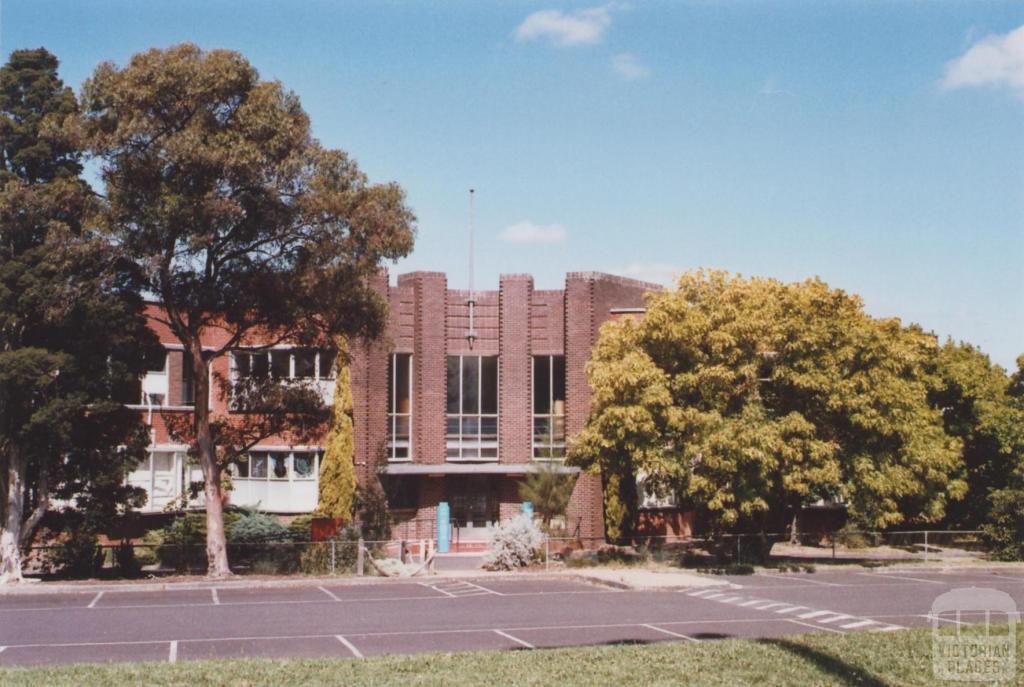 Box Hill Secondary College (former boys tech school), Mont Albert North, 2012