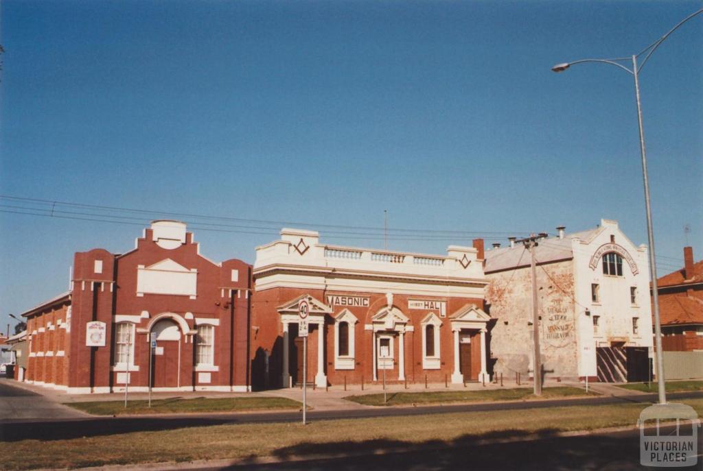 Salvation Army and Masonic Hall, Echuca, 2012