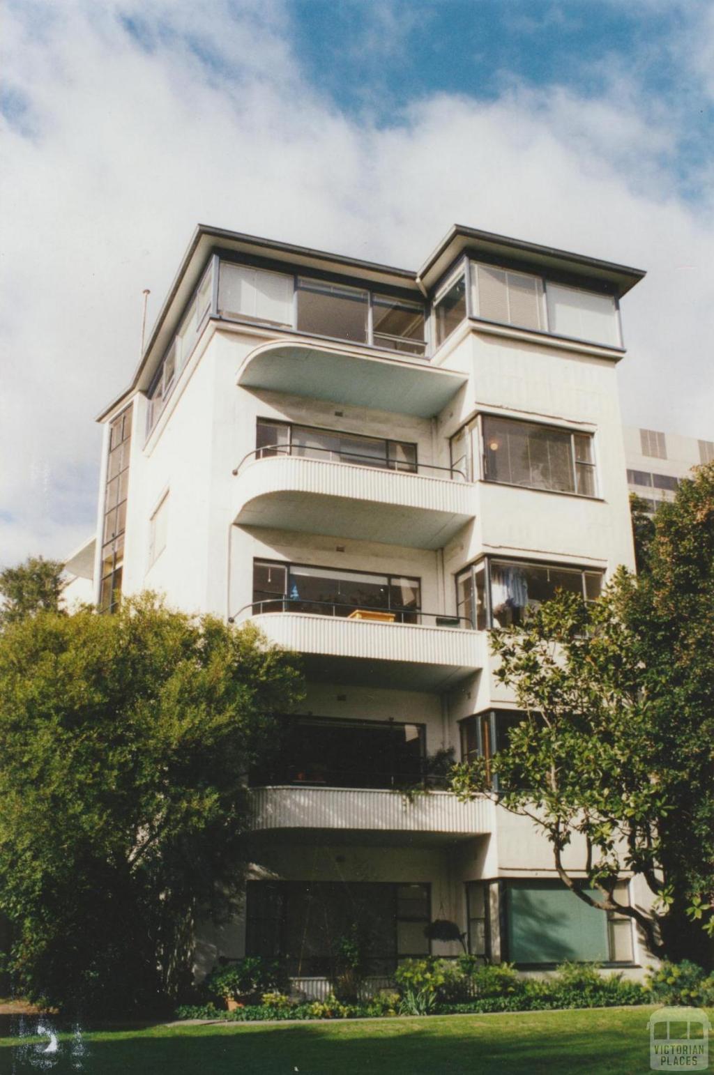 Newburn Apartments, 30 Queens Road, Melbourne, 2001