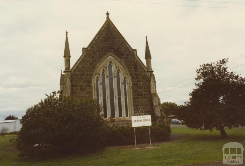 Koroit Lutheran Church, 1980