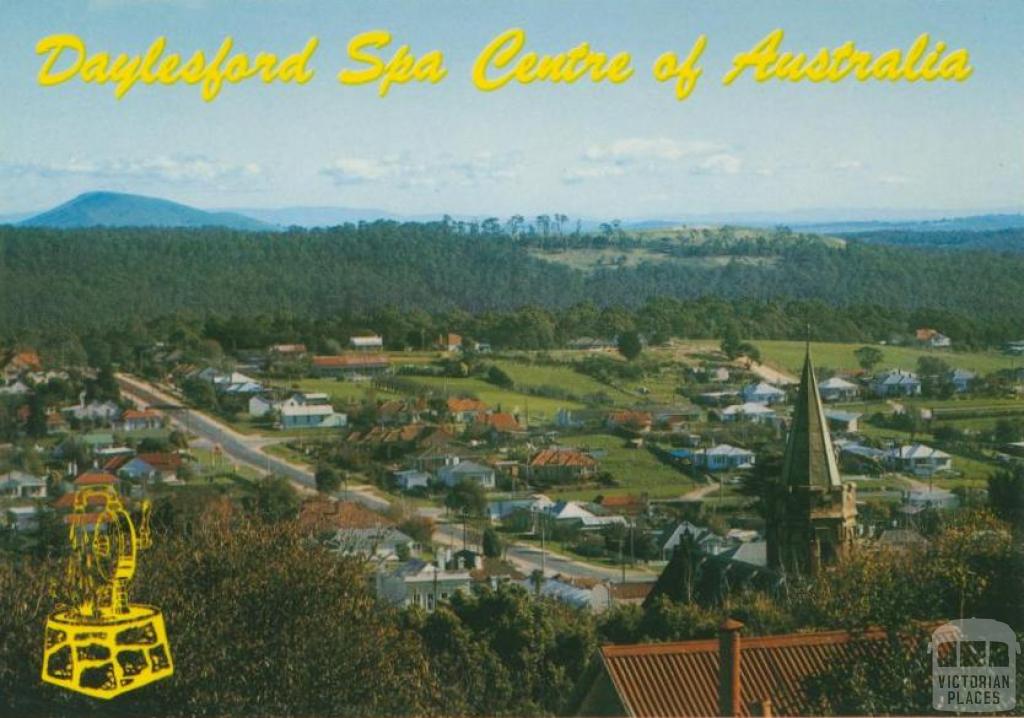 Panorama over part of Daylesford township