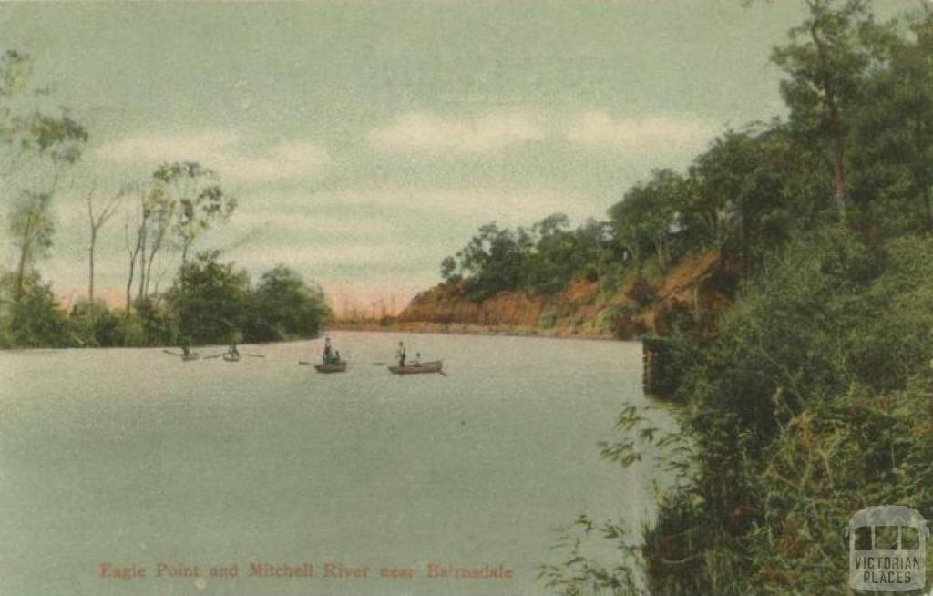 Eagle Point and Mitchell River near Bairnsdale, 1907