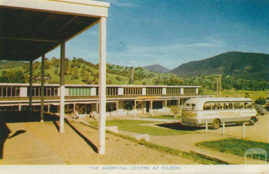 The shopping centre at Eildon