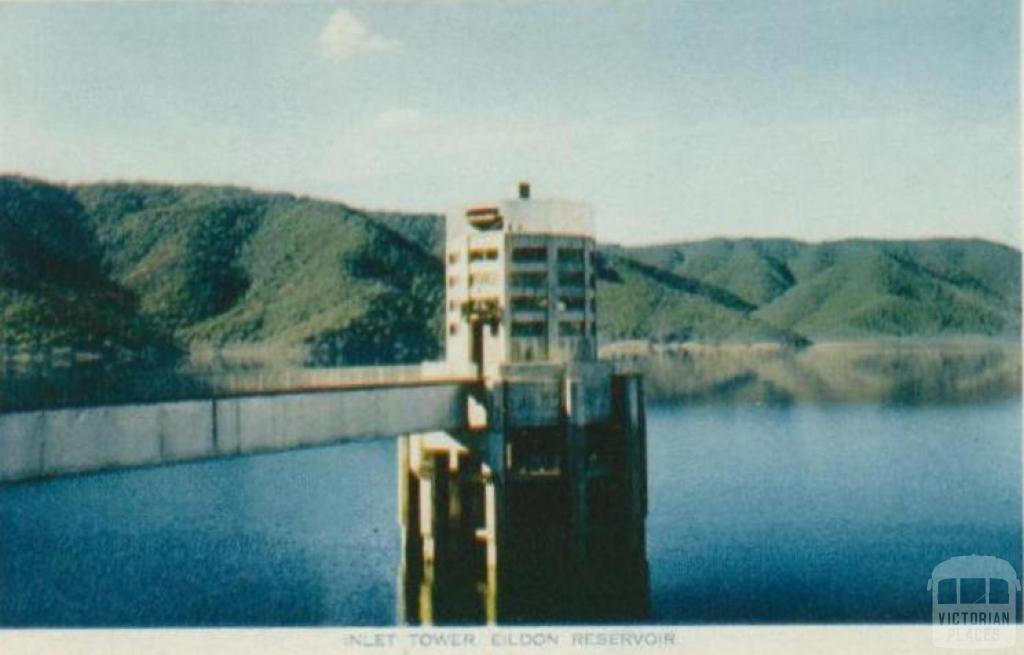 Inlet tower, Eildon Reservoir