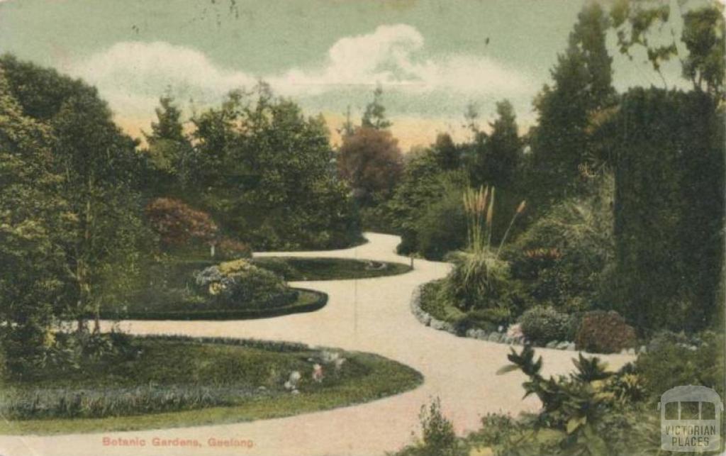 Botanic Gardens, Geelong, 1905