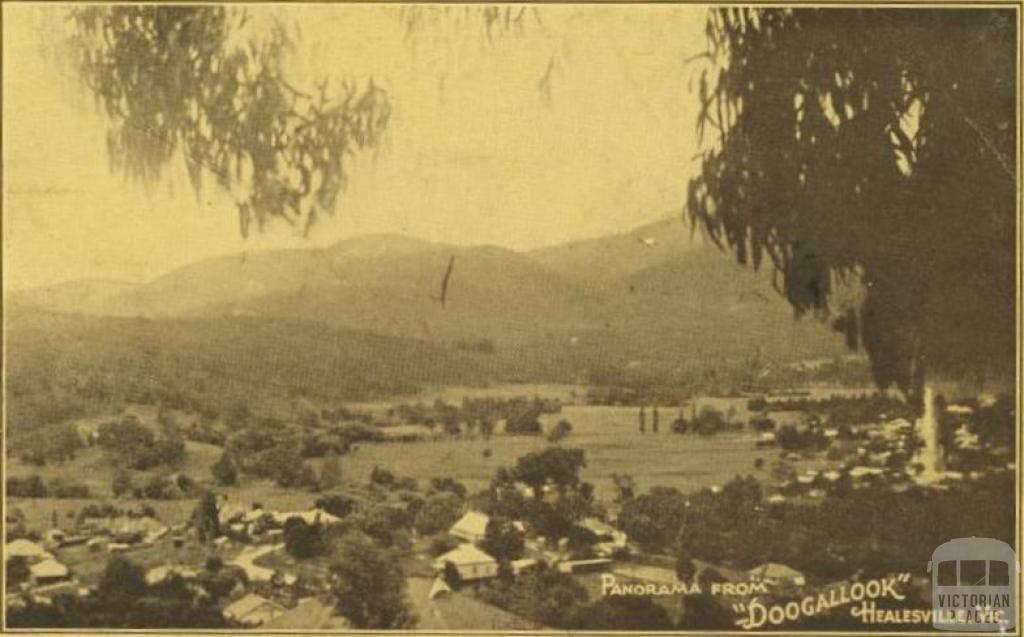 Panorama from 'Doogallook', Healesville