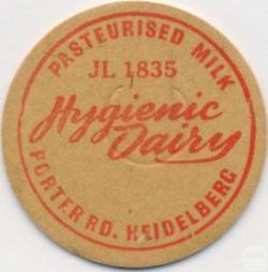Hygienic Dairy, Porter Road, Heidelberg